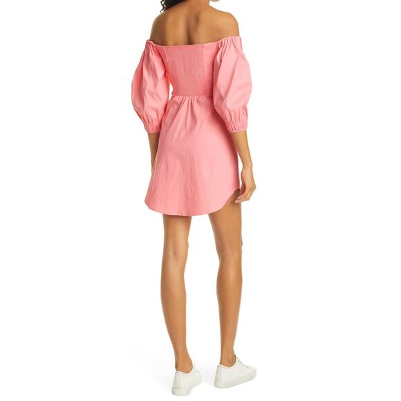 coral empire waist dress CLEARANCE main image 0